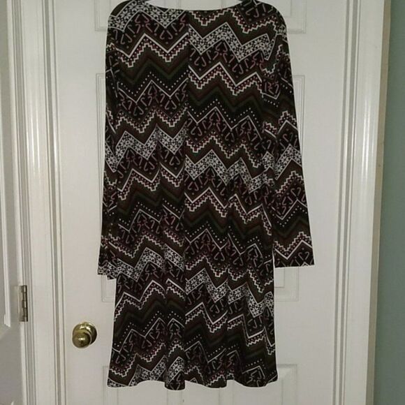 Harlow & Rose Candy Cane Christmas dress Sz XL NWOT Super Soft - Picture 5 of 6